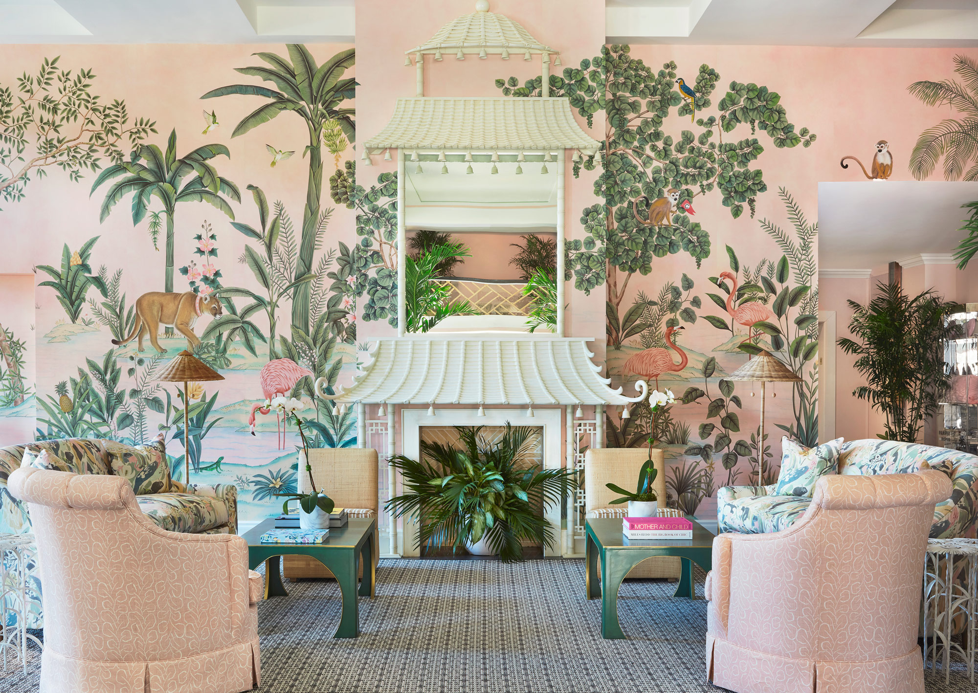 de Gournay at the Colony Hotel, Palm Beach