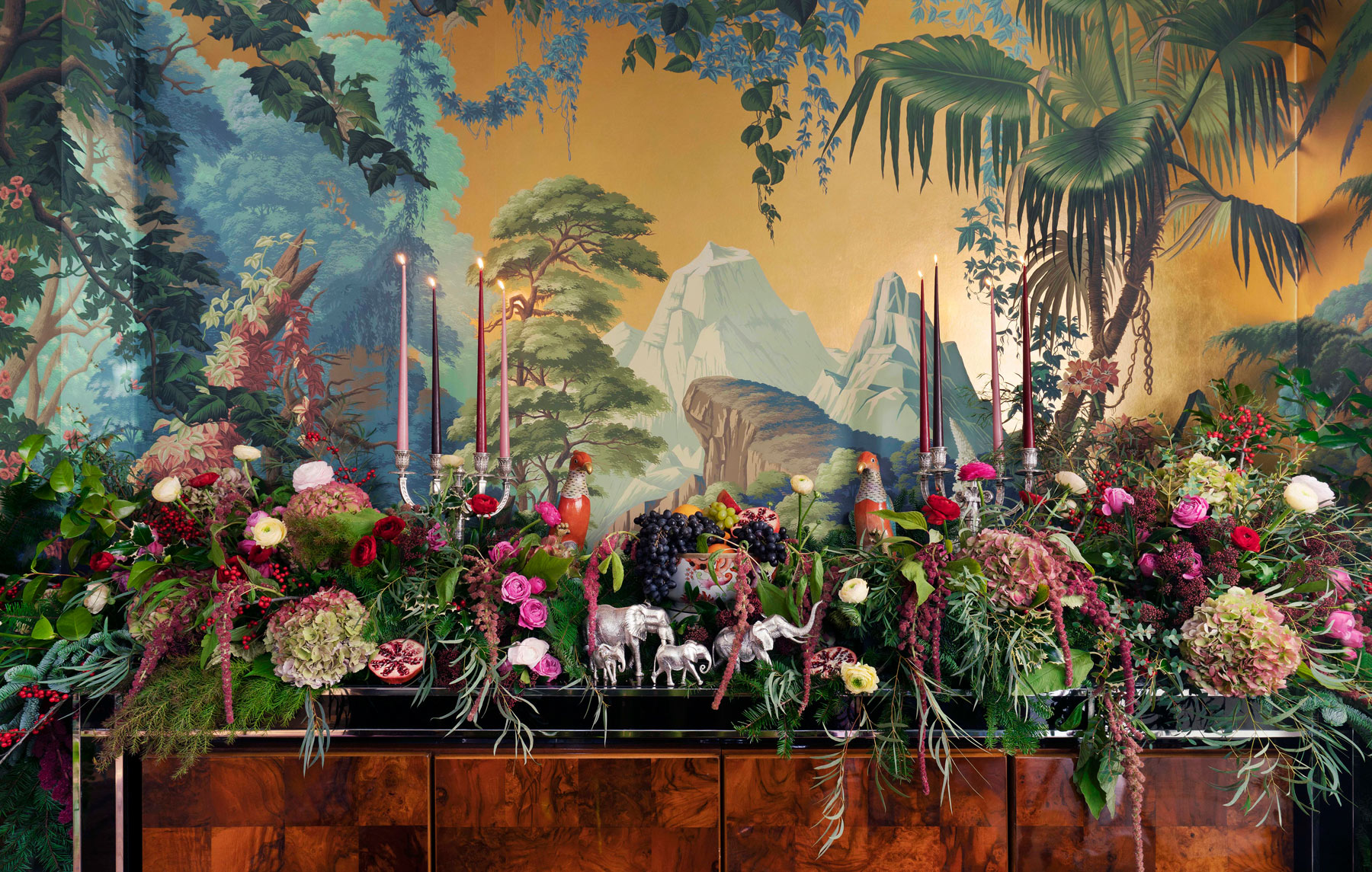 Flora Britannica Dinner Service and Figurines