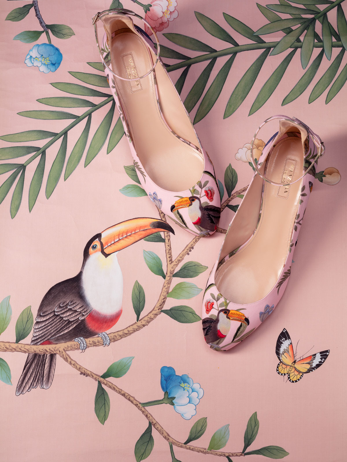 de Gournay X Aquazzura