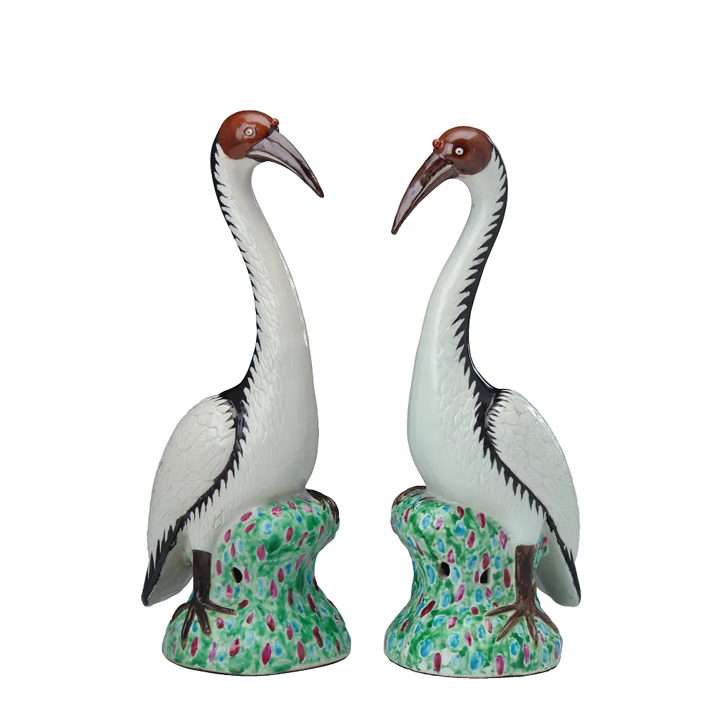 A PAIR OF 16” CRANES