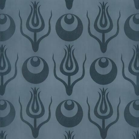 Crescent Tulip Silk Damask