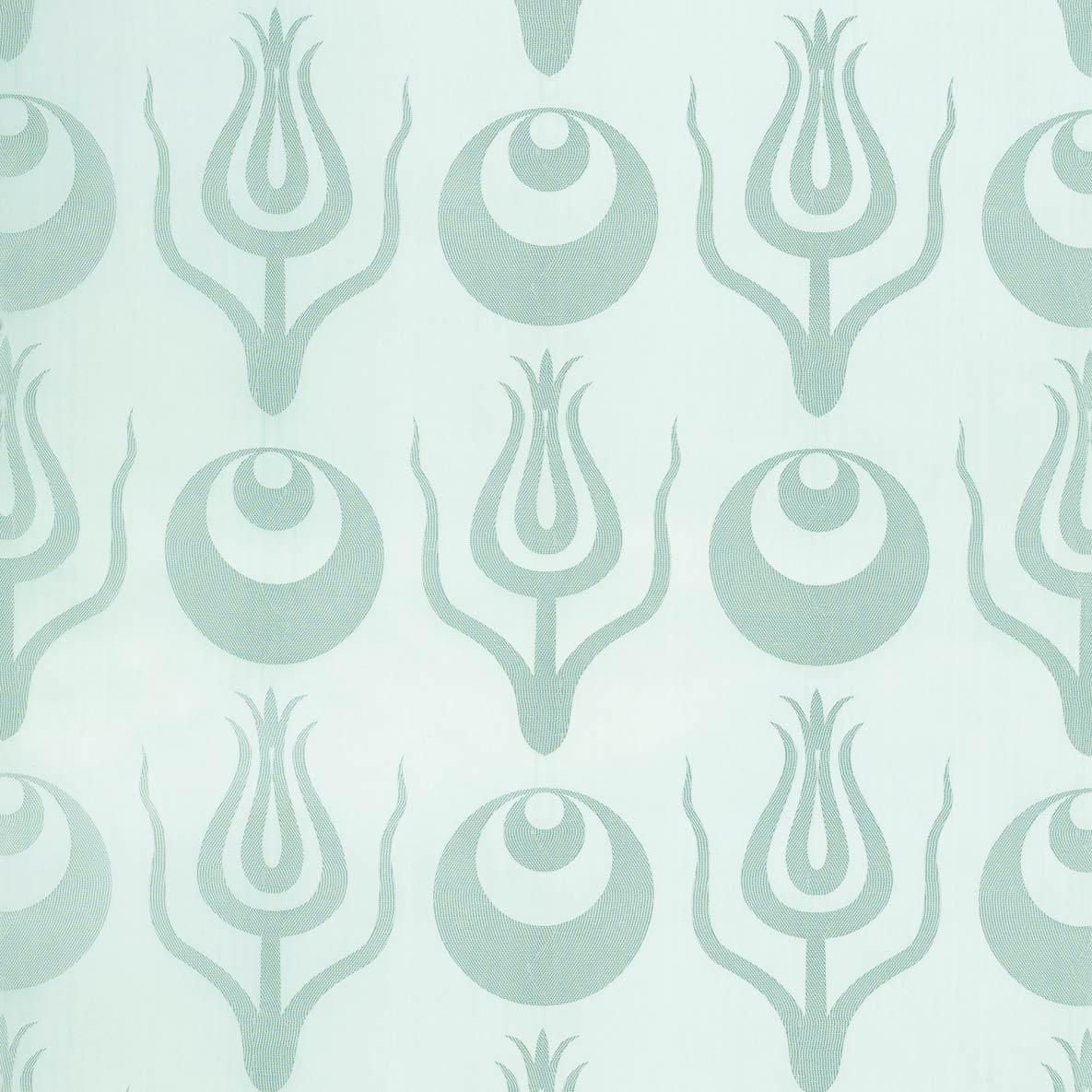Crescent Tulip Silk Damask