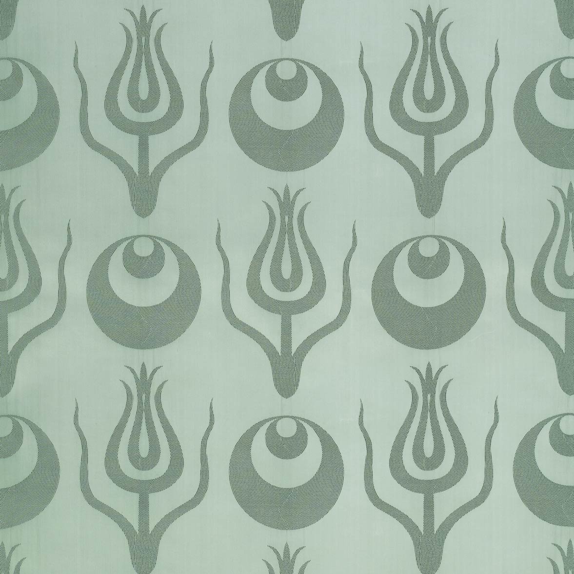 Crescent Tulip Silk Damask