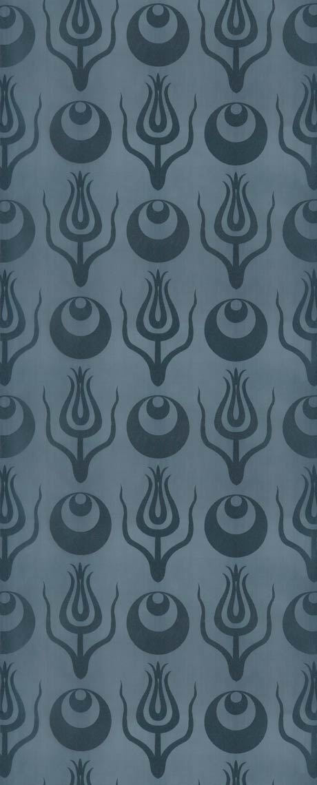 Crescent Tulip Silk Damask