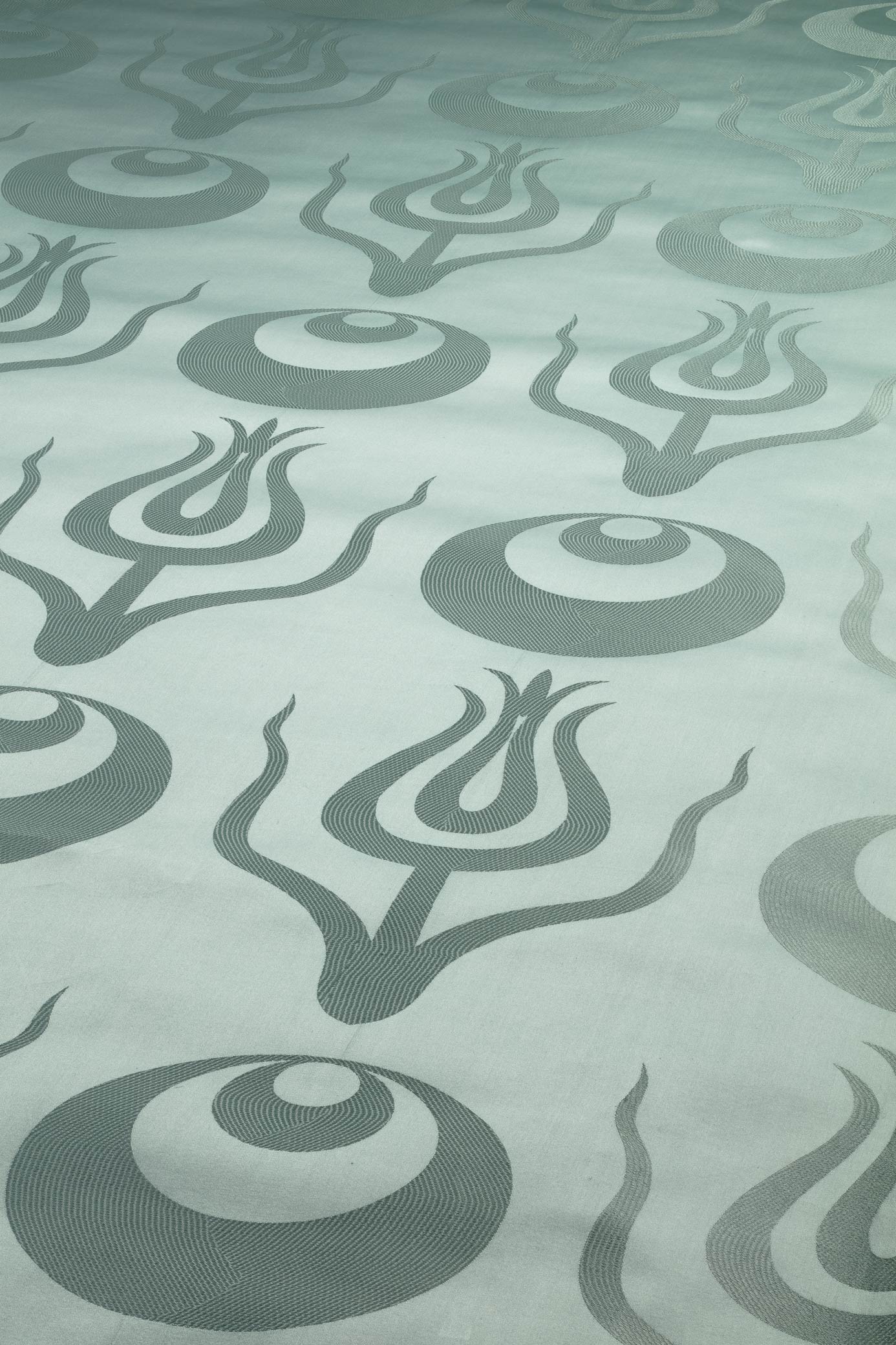 Crescent Tulip Silk Damask