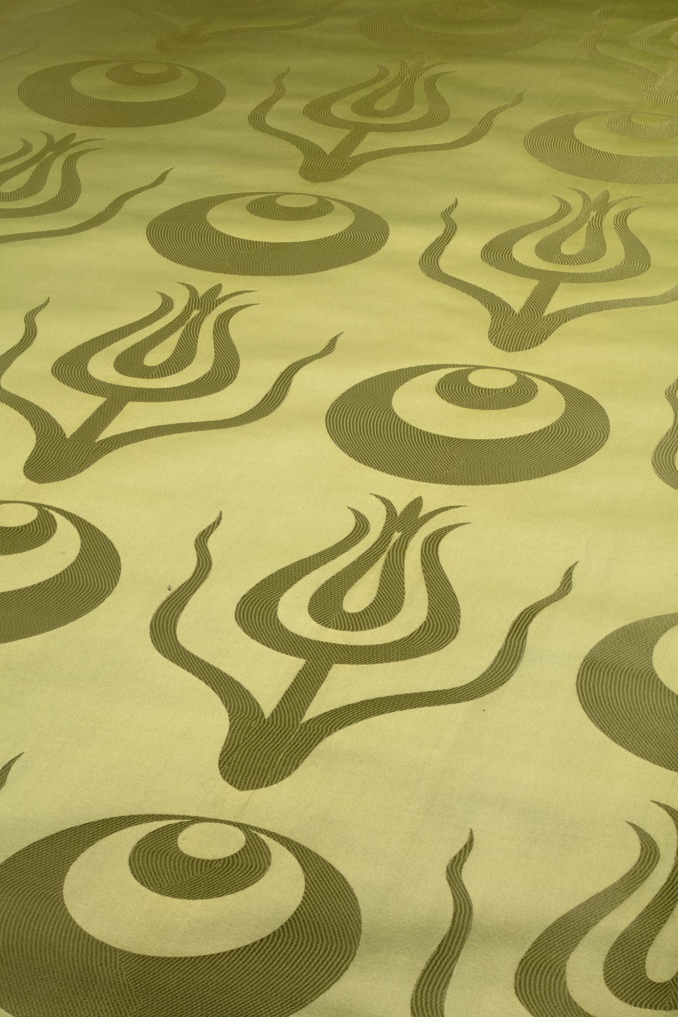 Crescent Tulip Silk Damask