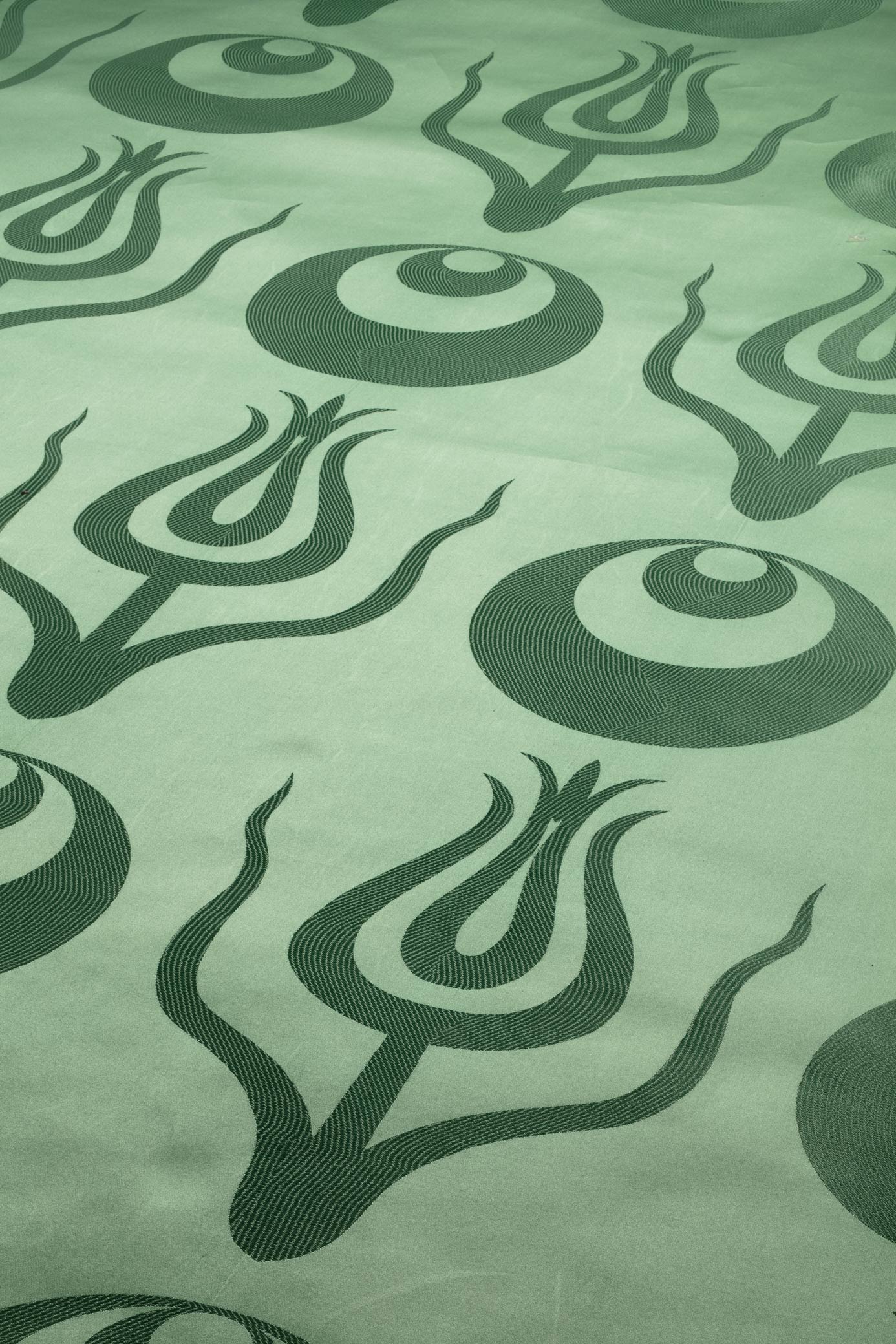 Crescent Tulip Silk Damask