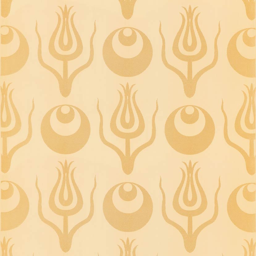 Crescent Tulip Silk Damask