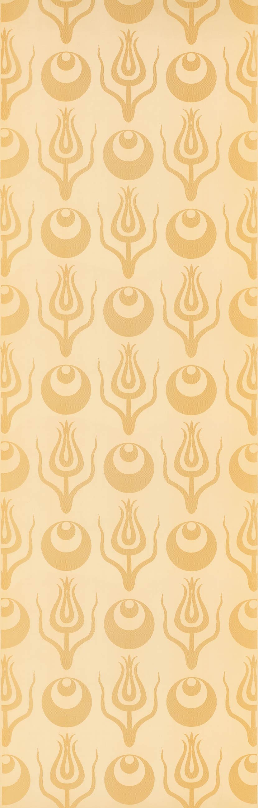 Crescent Tulip Silk Damask