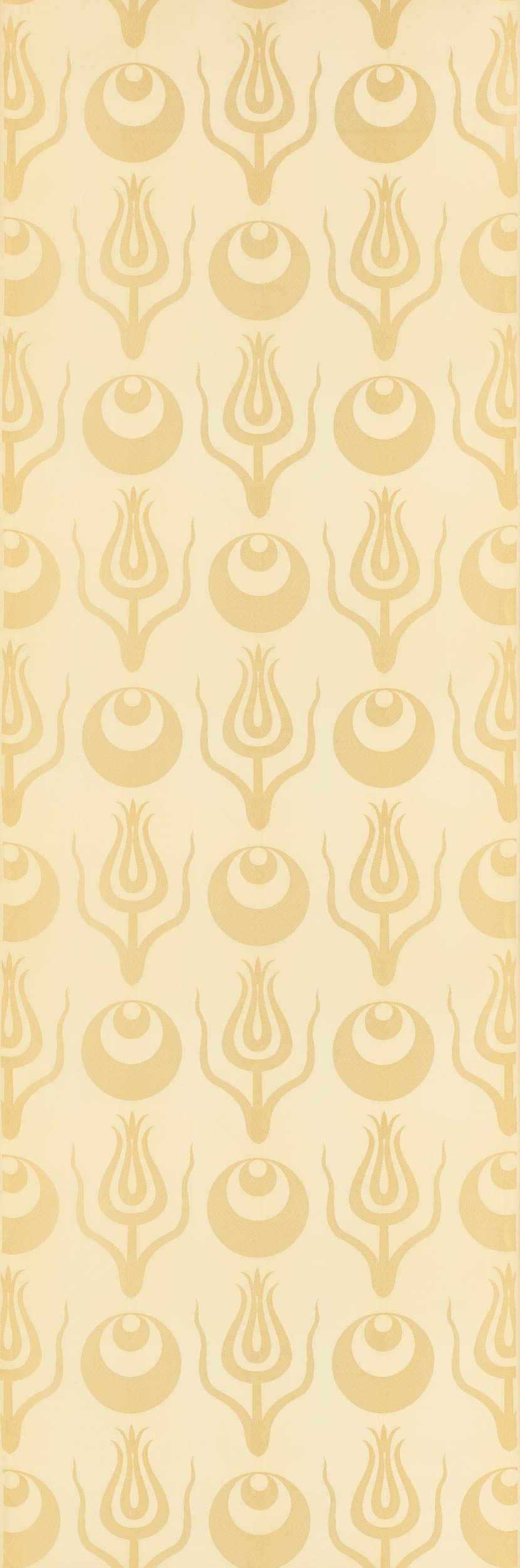 Crescent Tulip Silk Damask
