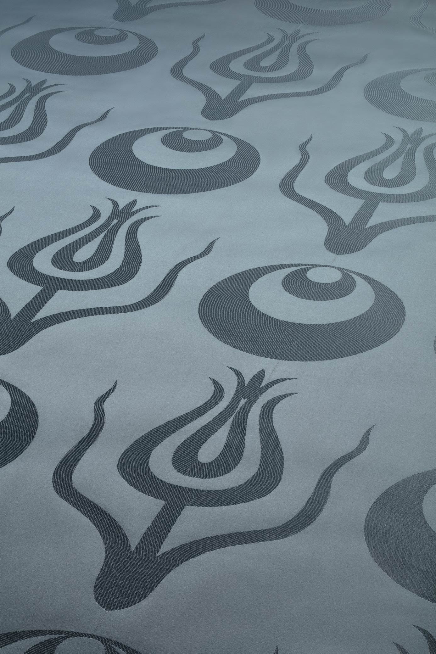 Crescent Tulip Silk Damask