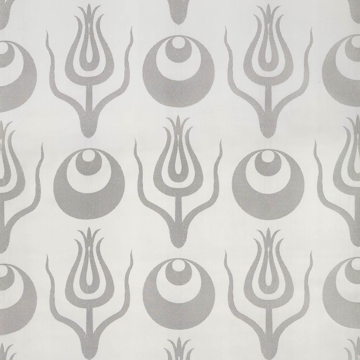 Crescent Tulip Silk Damask