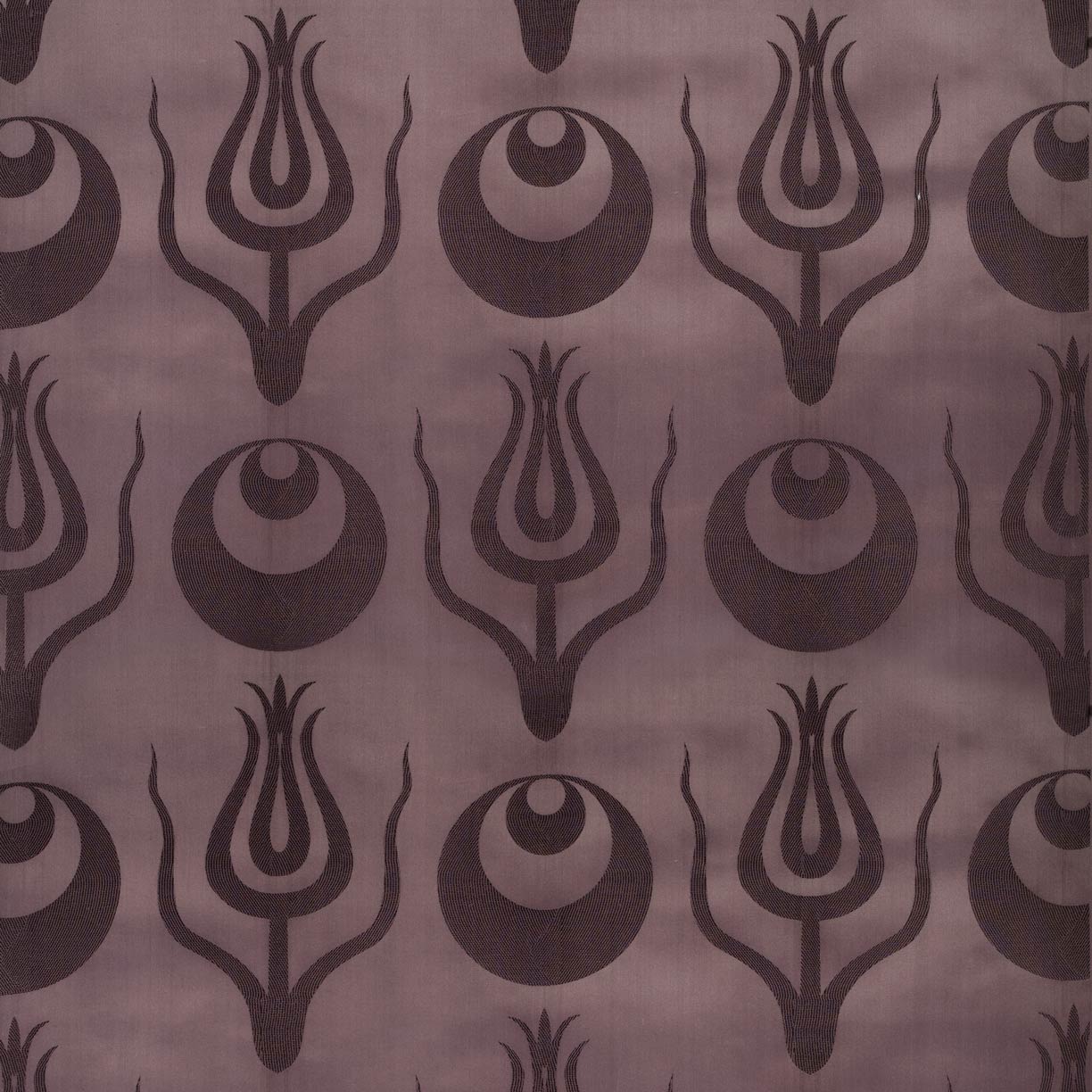 Crescent Tulip Silk Damask