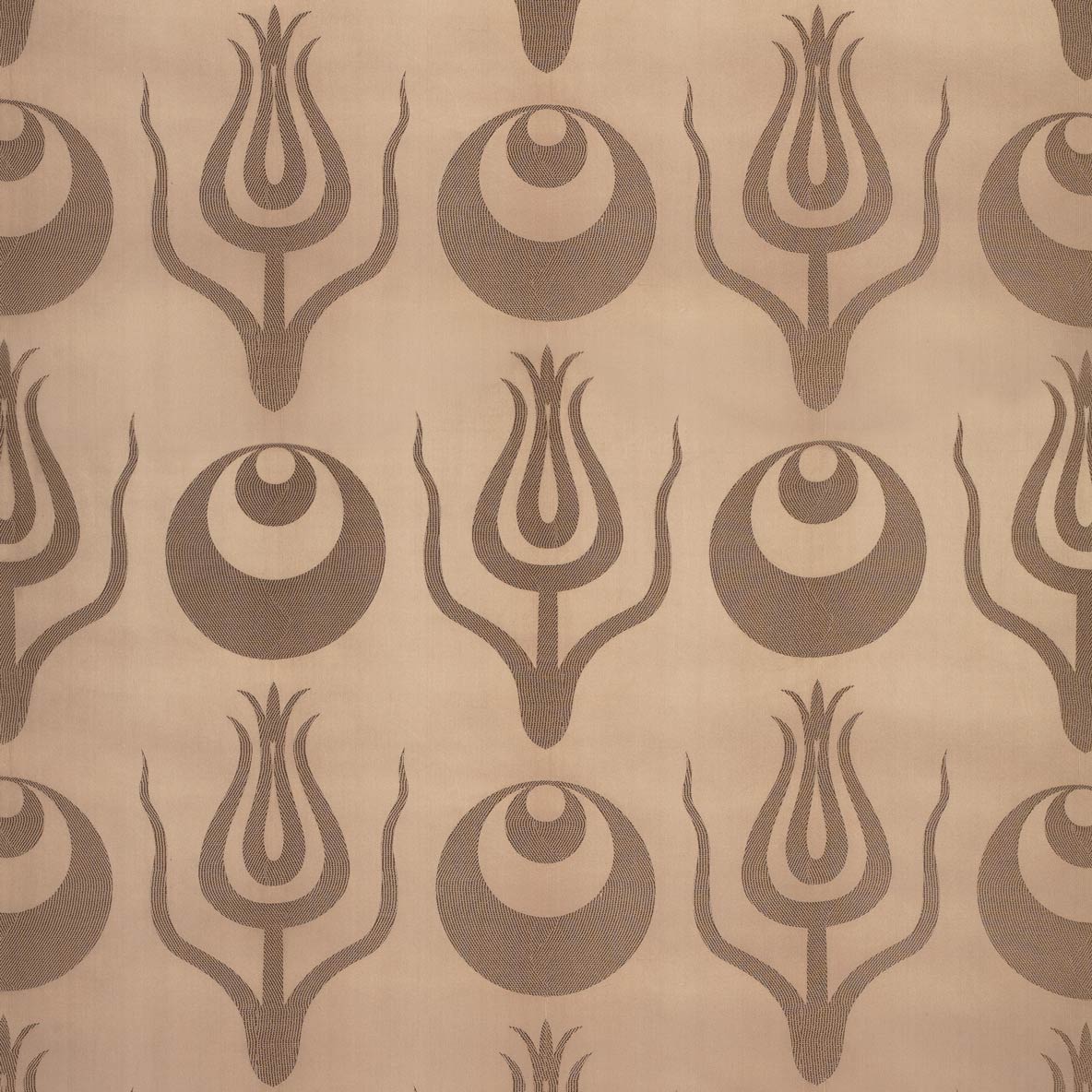 Crescent Tulip Silk Damask