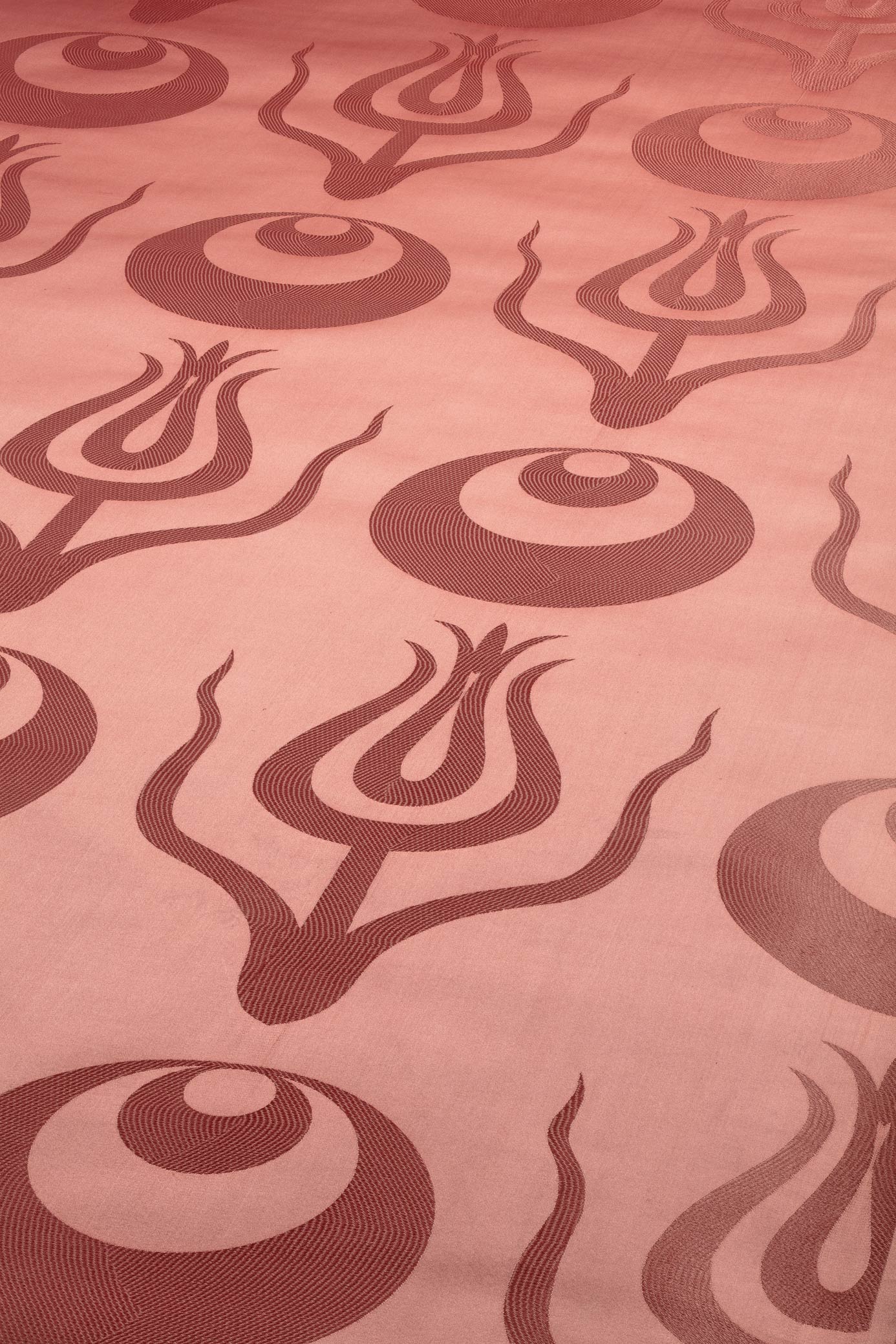 Crescent Tulip Silk Damask
