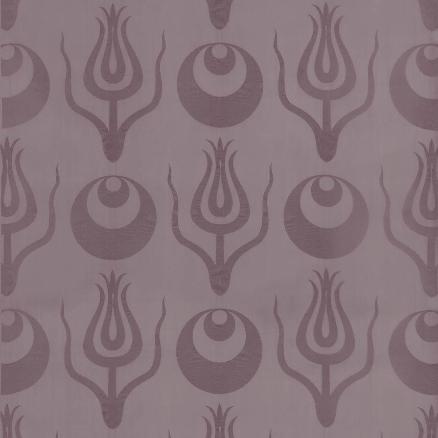 Crescent Tulip Silk Damask