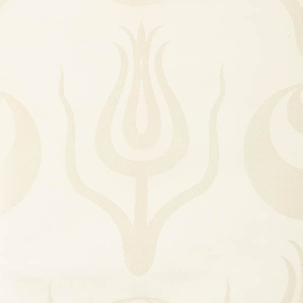Crescent Tulip Silk Damask